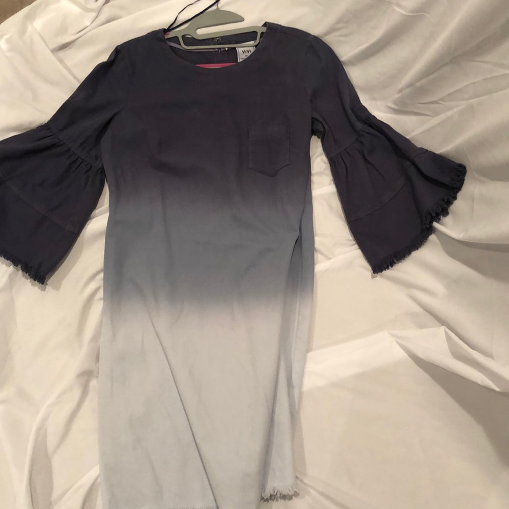 NWOT ViVi by Violet Weekend Blue Ombré Dress